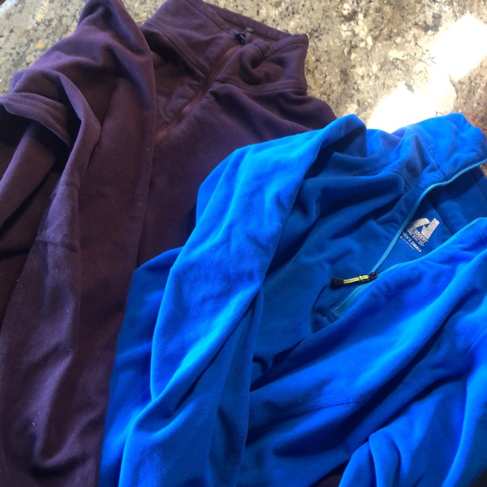 Fleece pullovers